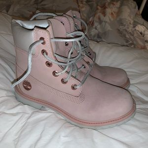 Baby Pink Women’s Timberland Boots